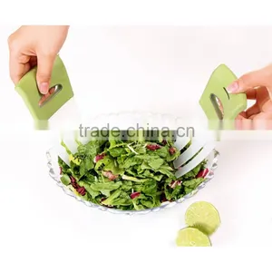 Best Selling Kitchen Tool Sporks Salad Spinner Plastic Salad Hands thumbnail-1
