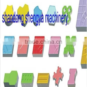 Colorful Pavement Brick Moulding Machine Shengya Interlocking Pavement Brick Machine Price in Peru thumbnail-6