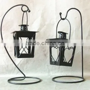 Mini Hanging Tealight Lantern With Stand thumbnail-1