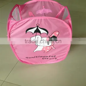 Xianjian Deisgn Pop-Open Laundry Hamper Pink thumbnail-1