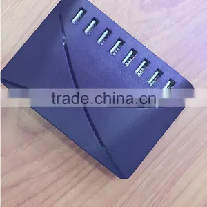 Electric 8 USB Plugs Travel Charger With Surge Protector thumbnail-2