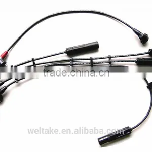 Silicone Ignition Wires and Cables for TOYOTA 90919-21553 thumbnail-1