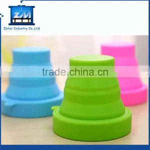 High Quality Colorful Foldable Silicone Cup thumbnail-4