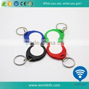125KHz Passive ABS Material EM4100 RFID Keychain for Access Control System thumbnail-3