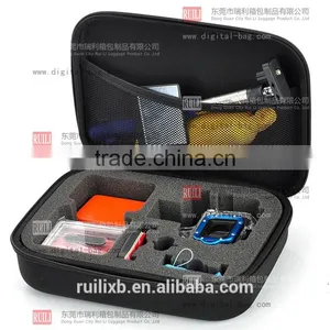 Empty Waterproof Zipper Locking Bags Shockproof EVA Hard Shell Camera Case thumbnail-6