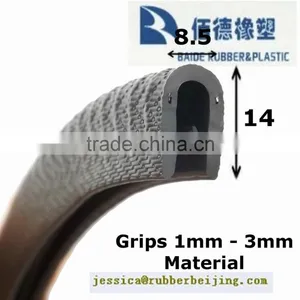 PVC Rubber Car Door Boot EDGE TRIM SEAL thumbnail-1