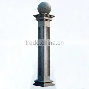 Hand Carved Natural Granite Column thumbnail-1
