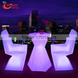 Led RGB Glowing Dining Chair& for Resturance Lighting Chairs thumbnail-4