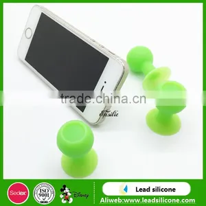 2017 Universal Flexible Silicone Phone Stander /Magnet Silicone Phone Stand/universal Cable Holder for Smartphone thumbnail-3