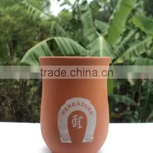 Terracotta Glazed Beer Mug thumbnail-1