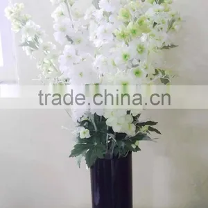 SJ10111112 High Quality Single Stem Fabic Flower Artificial Delphinium Silk thumbnail-4