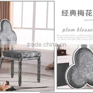 Quality European Antique Metal Dining Chair QL-T852 thumbnail-5