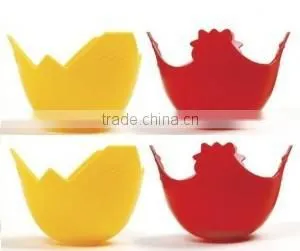 Single Cup 100% Food Grade Silicone Egg Cooker thumbnail-2
