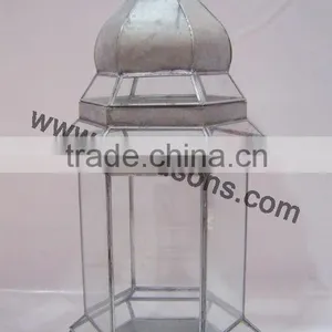Metal Hanging Moroccan Lantern thumbnail-4