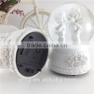 New Products Resin Angel Baby Crystal Ball With Light thumbnail-1