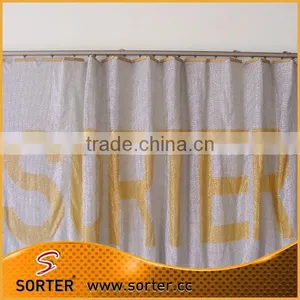 Brilliant China Manufacturer Metallic Sequin Cloth Kitchen Curtains thumbnail-1