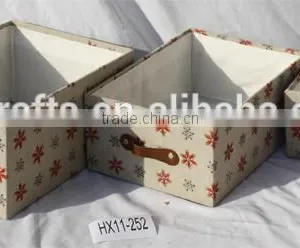Wooden Storage Box Set of 3 Bedroom thumbnail-1