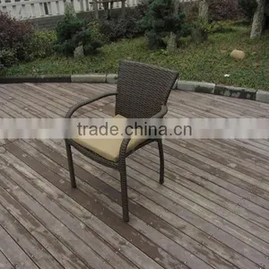 Outdoor Rattan Dining Chair thumbnail-2
