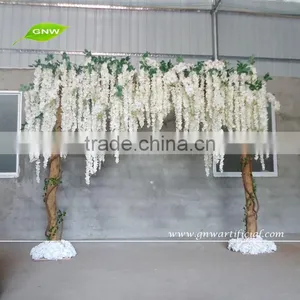 FLA1603001 GNW Wedding Arches for Sale With Decorative Artificial Wisteria Flower Garland for Weddings thumbnail-1