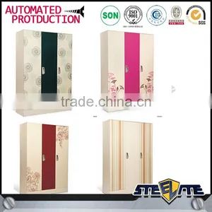 Markets Hot Sale Cheap Godrej Furniture Different Colour Steel Almirah thumbnail-1