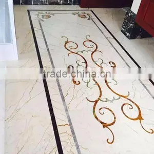 High Quality Polished Cream Color Natural Marble Big Slabs and Tiles BF12-03314a thumbnail-5