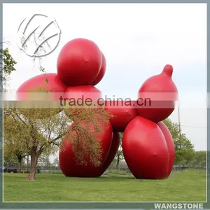 Outdoor Decoration Project Metal Balloon Dog Sculpture thumbnail-2