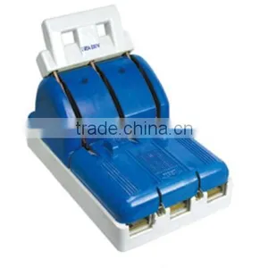 3P 30A Yellow Color Double Throw Porcelain Knife Switch thumbnail-3