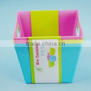 Plastic Square Beer Ice Bucket With Handle thumbnail-1
