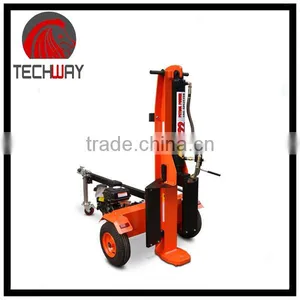 22 Ton Cheap Log Splitter for Sale 6.5HP Gasoline Forestry Cutting Log Splitter thumbnail-2