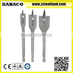 High Quality 6 Pcs Wood Flat Spade Drill Bit Set for Woodworking thumbnail-5