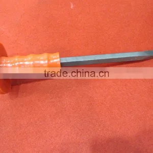 Stone Chisel With Rubber Grip/protector thumbnail-3