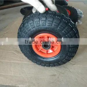 4.10/3.50-4 Heavy Duty Agriculture Small Pneumatic Wheels thumbnail-2