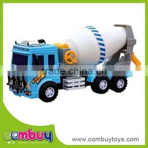 Hot Sale Friction Inertia Set Plastic Model Truck Toy Concrete Pump thumbnail-1