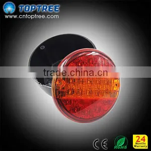 Trailer Truck Led Round Trail Light 12v 24v 4inch Led Rear Stop Lamp Ip68 thumbnail-1