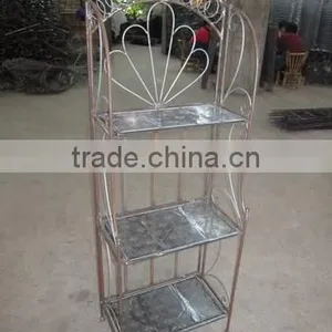 Iron Metal Stainless Flower Shelf & Shoes Shelf JY12001-12003 thumbnail-4