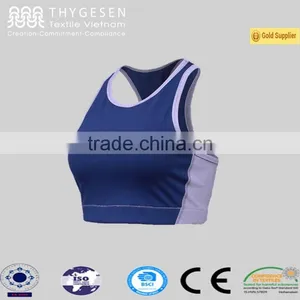 Custom Blank Sports Bra for Yoga thumbnail-1