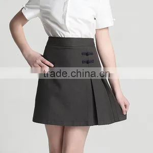 School Girl Skirt Dress Solid Color All-match New Design Custom Made thumbnail-2