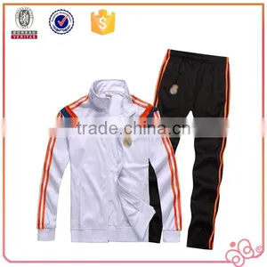 Mens Soccer Tracksuit 100% Polyester Tricot for Training thumbnail-1