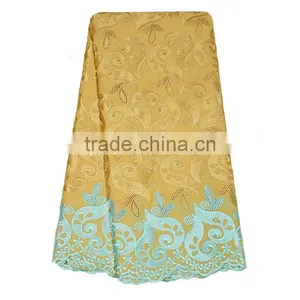 Lace Manufacturer 2017 Latest Style African Dry Lace Material For Sale thumbnail-1
