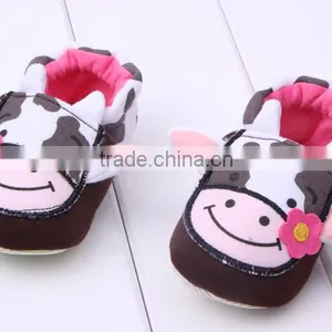 2014 New Arrival Baby Shoe Fashion Cow Designer Shoes for Girls Newborn Shoe thumbnail-1