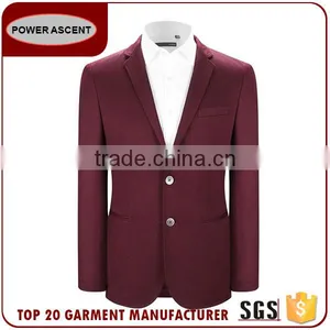 Mens Slim Fit Fashion Designs Shining Suits Office Uniforms For Men thumbnail-4
