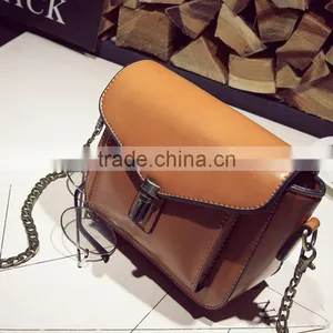 Zm50260b Fashion Women Bag New Style Simple pu Leather Small Lady Messenger Bag thumbnail-1
