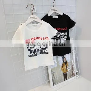 Factory Direct Wholesale Children Clothing Cartoon Boy All-match T-shirt Printing Casual Cotton T-shirt thumbnail-3