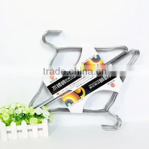 Cheap Colorful Plastic Coated Metal Clothes Hanger thumbnail-2