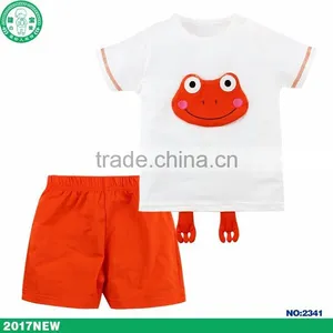 2017 Summer Fashion Kids Clothing Short Sleeve Baby Boy Clothing thumbnail-2