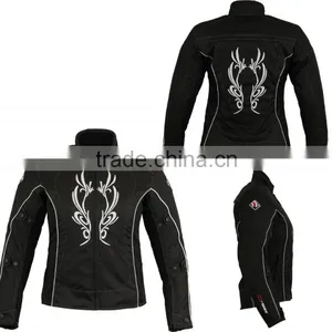 2017 Women's Winter Motorbike Waterproof Cordura Jacket thumbnail-5