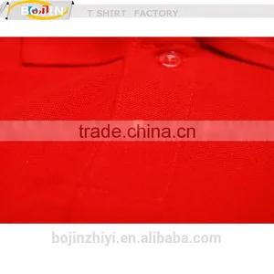 100% Ringspun Cotton Pique Polo t Shirt Customed Your Logo thumbnail-4
