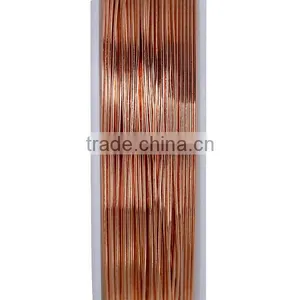 String Materials Round Rose Gold 0.5mm Copper Beading Wire Thread Cord thumbnail-2