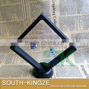 11x11cm Big Size Simple Black ABS Plastic Display Case for Coastal Mall thumbnail-4