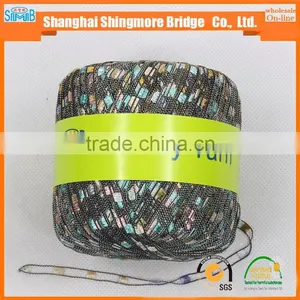 China Knitting Yarn Factory Direct Wholesale Fashion Ladder Yarn Necklace Yarn in Low Prices thumbnail-2